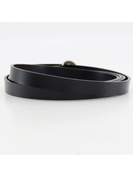 Bvlgari Double Wrap Calf Leather Black \' Belt main image 4